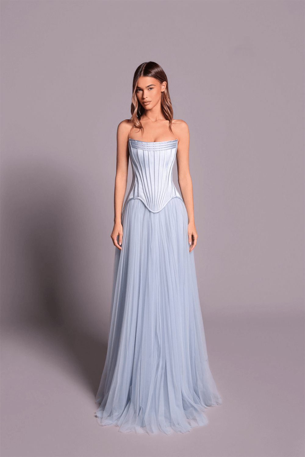 Tarek Ediz, Soft A-Line Gown | Esposa