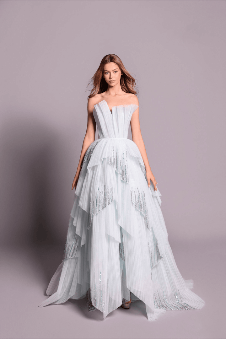 Tarek Ediz, Geometric Ball Gown | Esposa
