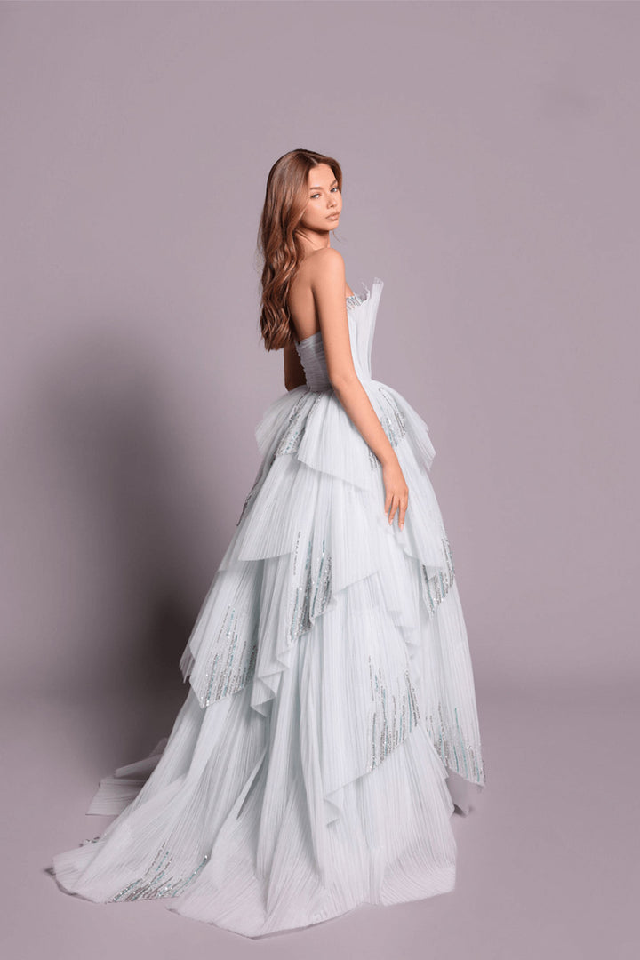 Tarek Ediz, Geometric Ball Gown | Esposa