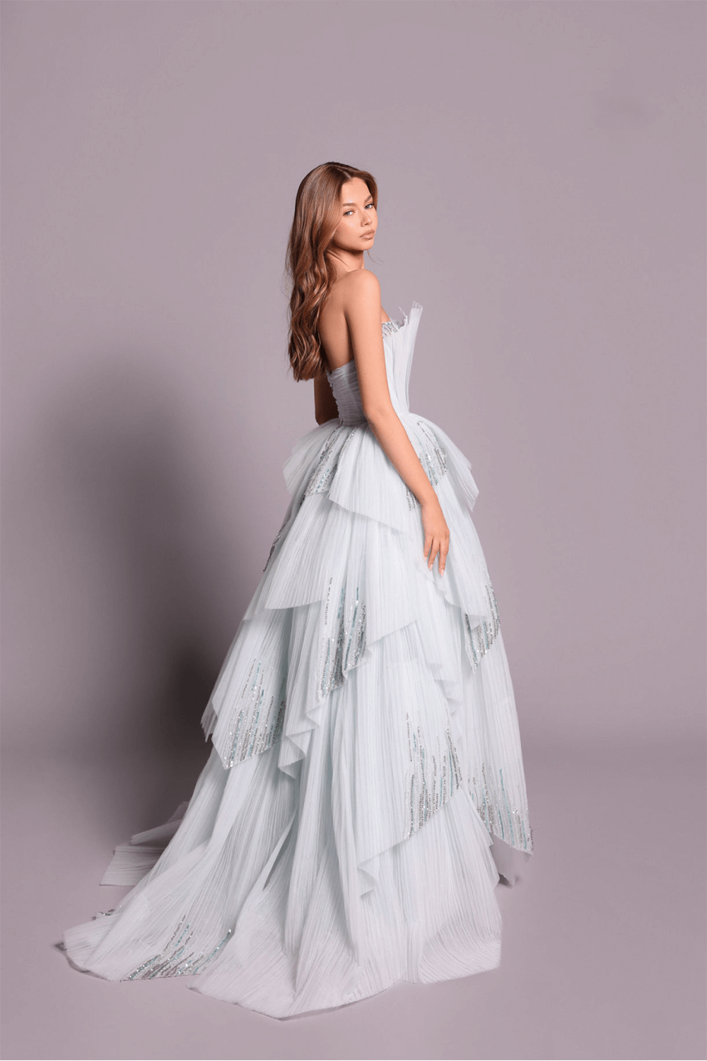 Tarek Ediz, Geometric Ball Gown | Esposa
