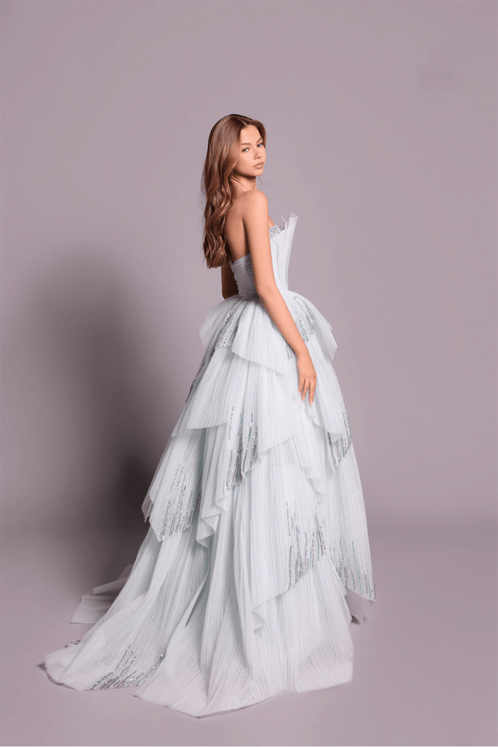 Tarek Ediz, Geometric Ball Gown | Esposa
