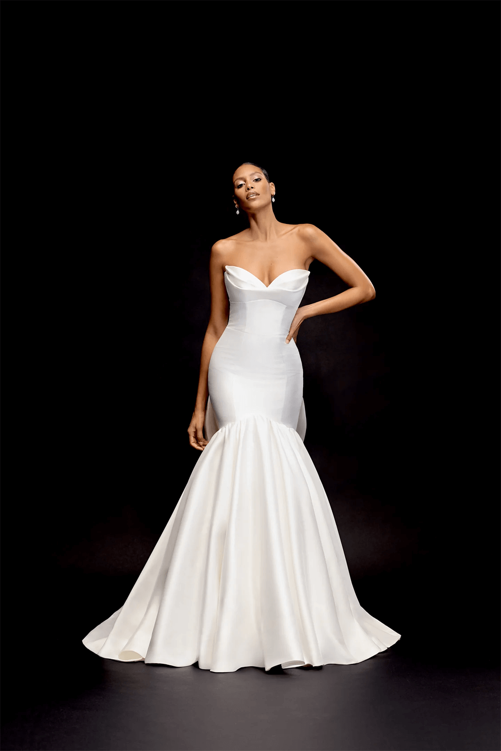 Justin Alexander, Strapless Mermaid Gown | Esposa