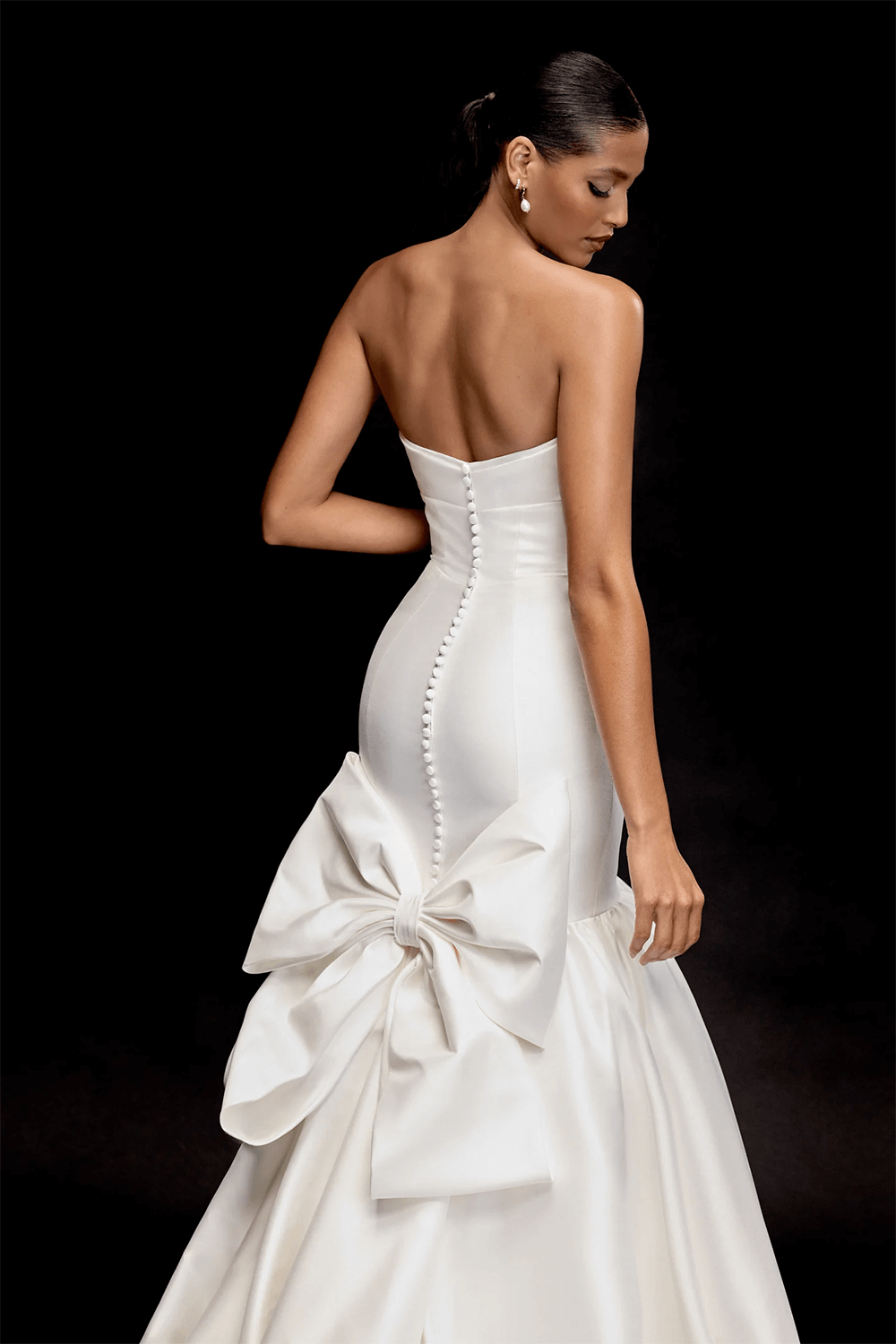 Justin Alexander, Strapless Mermaid Gown | Esposa