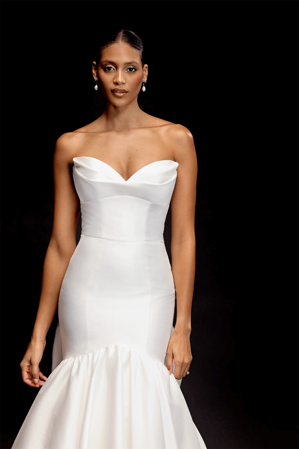 Justin Alexander, Strapless Mermaid Gown | Esposa