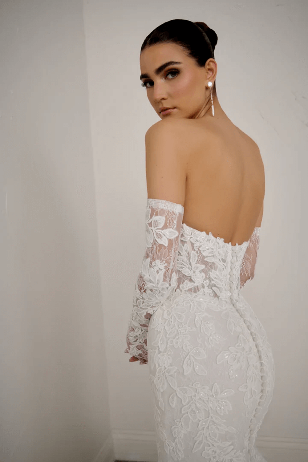 Justin Alexander, Structured Mermaid Gown | Esposa