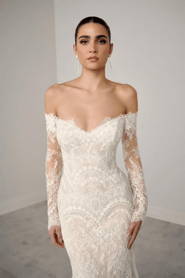 Justin Alexander, Alluring Mermaid Gown | Esposa