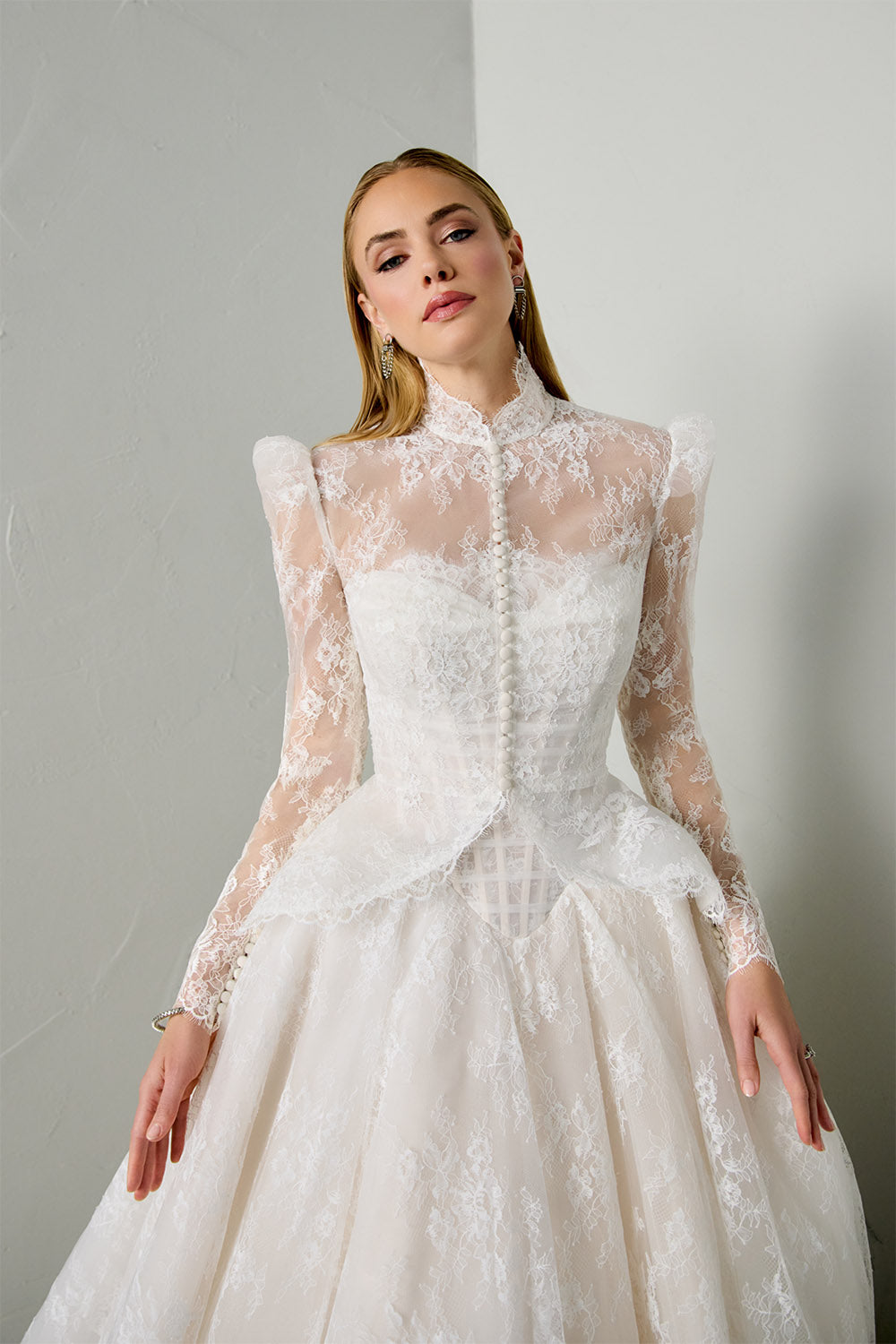 Justin Alexander, Graceful Lace Ball Gown | Esposa