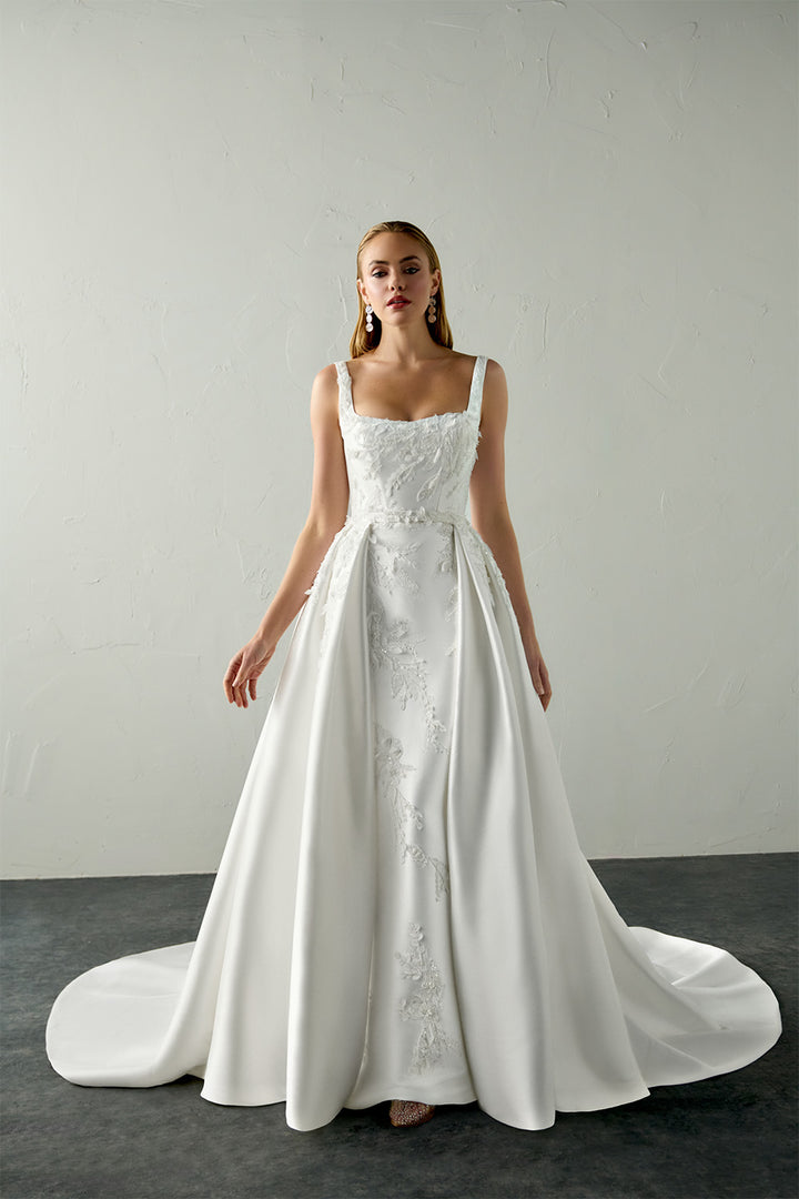 Justin Alexander, Elegant Mermaid Bridal Gown | Esposa