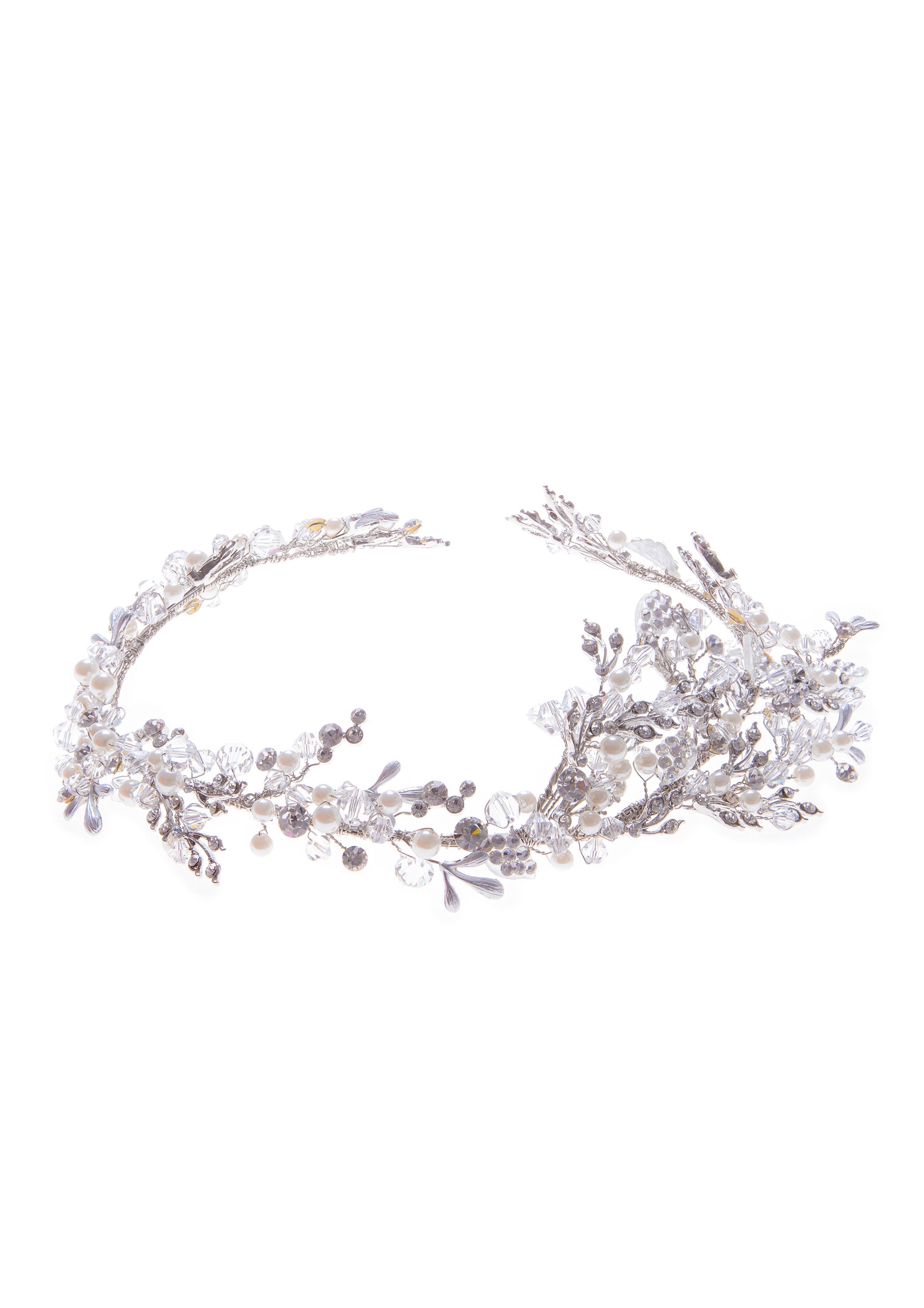 ALEXA CORONA | Floral Bridal Crown | Esposa 