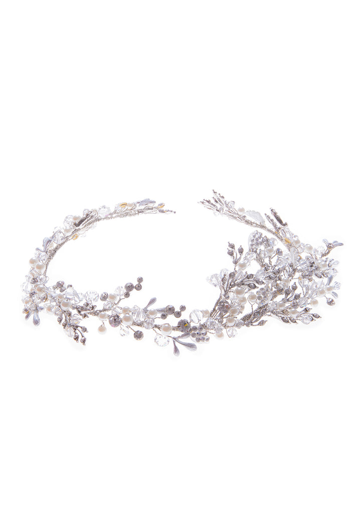ALEXA CORONA | Floral Bridal Crown | Esposa 