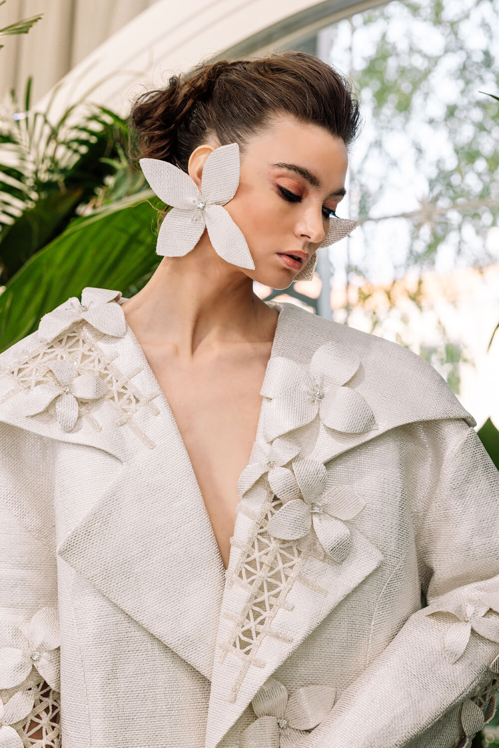 Kristie Romanos, Ivory Blazer Dress | Esposa