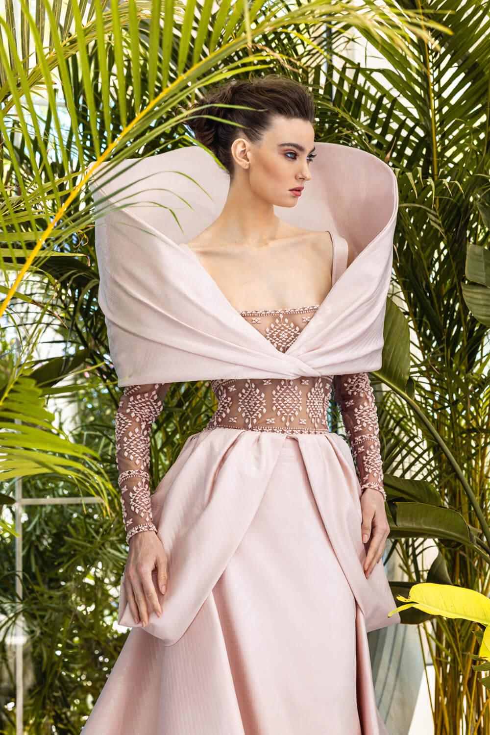 Kristie Romanos, Regal Off Shoulder Gown | Esposa
