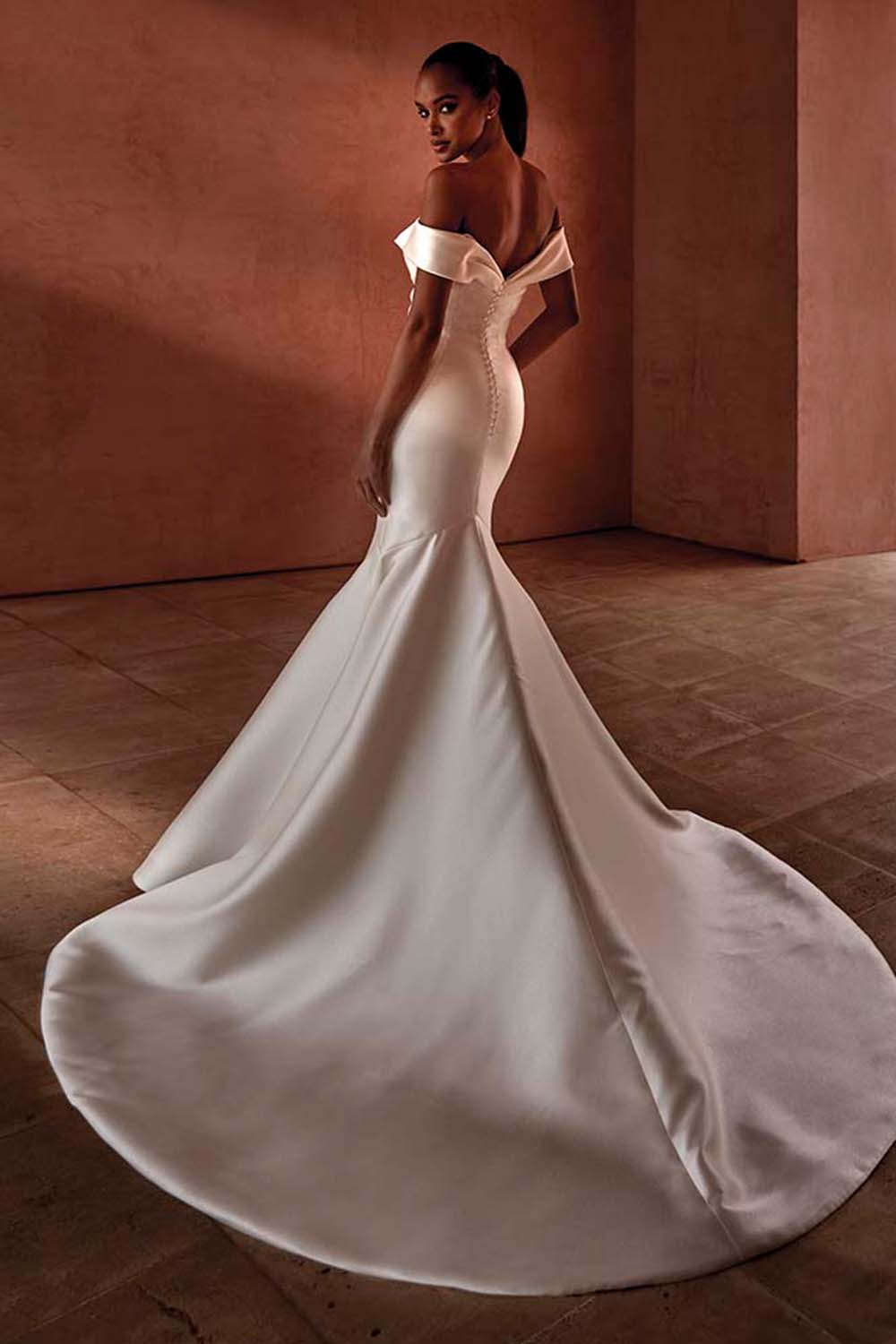 Pronovias, Trumpet Mikado Gown | Esposa