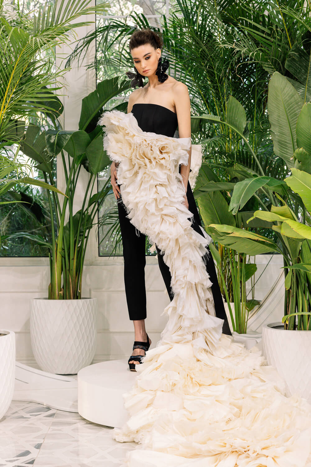 Kristie Romanos, Jumpsuit With Ruffles | Esposa