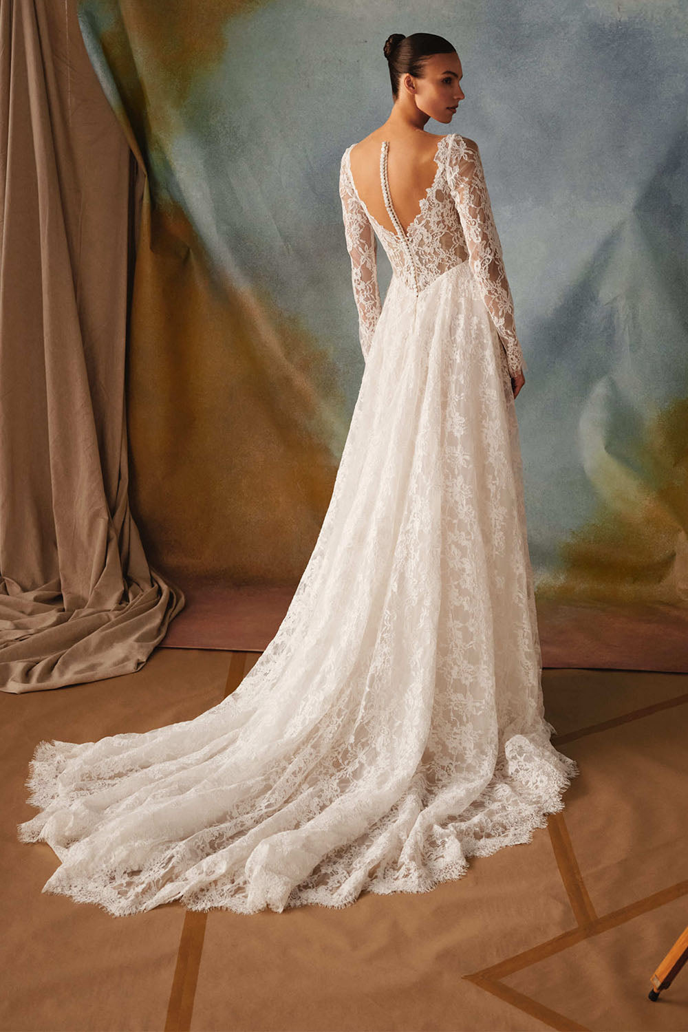 Milla Nova, Alba, Convertible Mikado A-Line Bridal Gown | Esposa