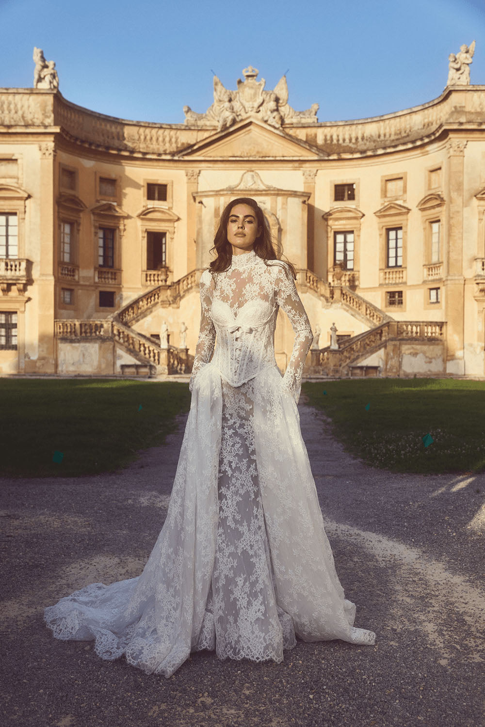 Alessandro Angelozzi, Ligabue, Regal A-Line Gown | Esposa