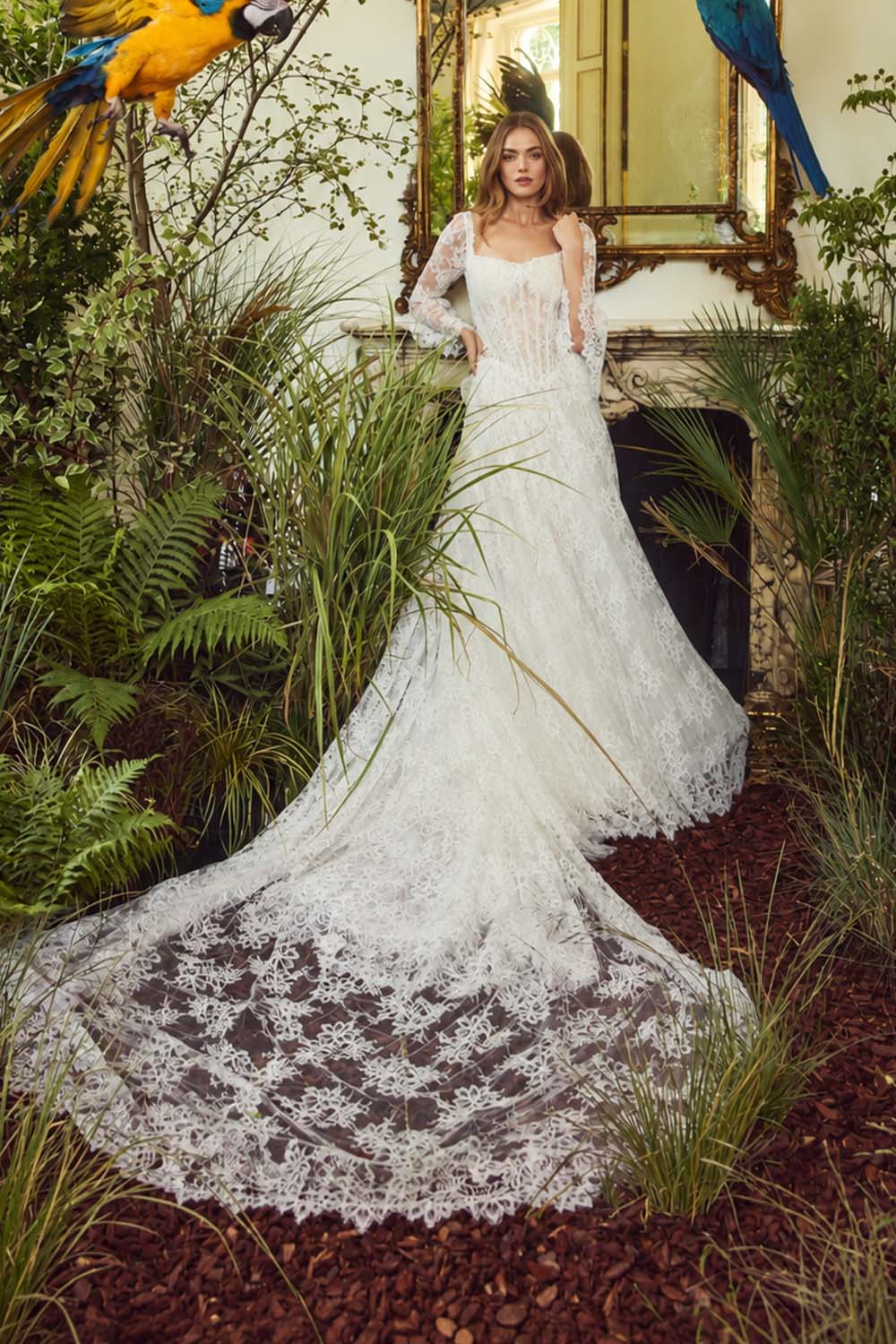 Alessandro Angelozzi, Nabucco, Timeless Lace A-Line Gown | Esposa