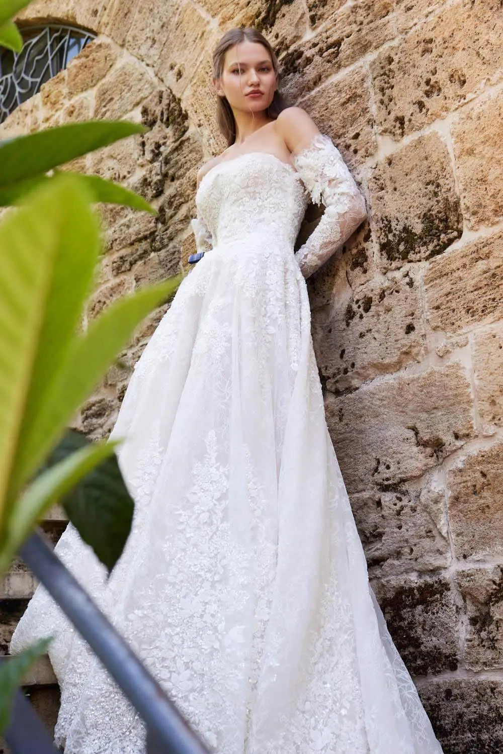 Plume by Kristie, Lace Bridal Dress | Esposa
