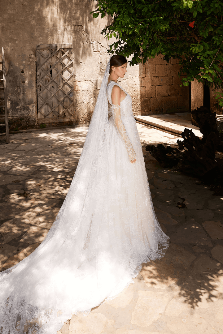 Plume by Kristie, Bohemian Bridal Dress | Esposa