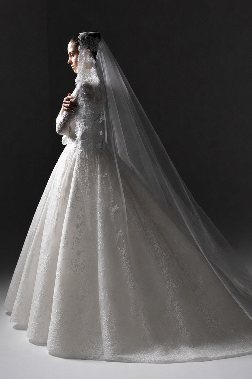 Plume by Kristie, Allee, Timeless Lace Ball Gown | Esposa