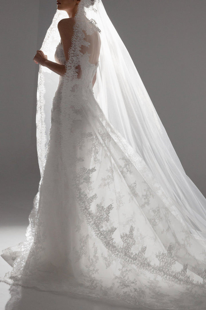 Plume by Kristie, Alyona, Ethereal Straight Gown | Esposa