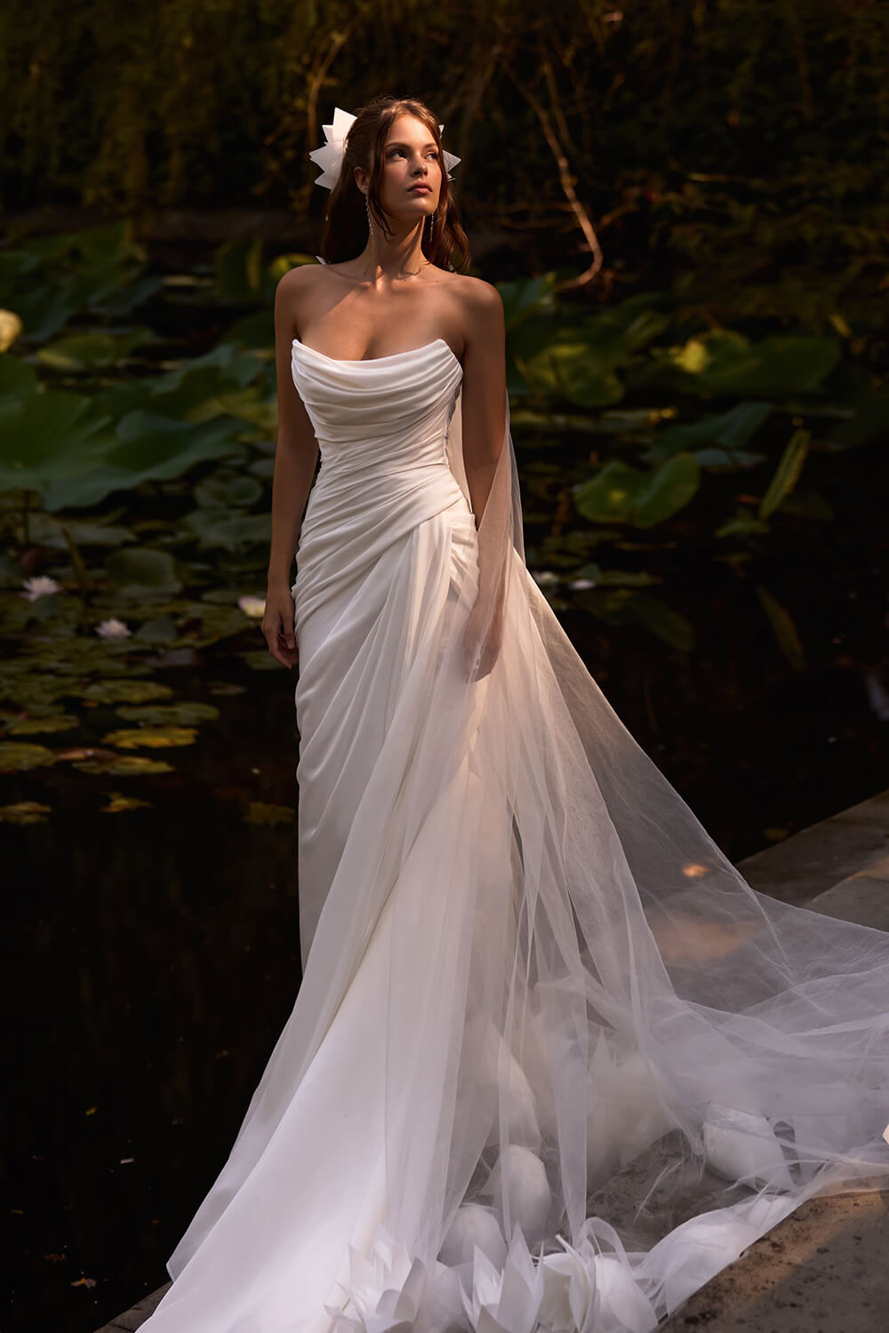 Milla Nova, Draped Bridal Dress | Esposa
