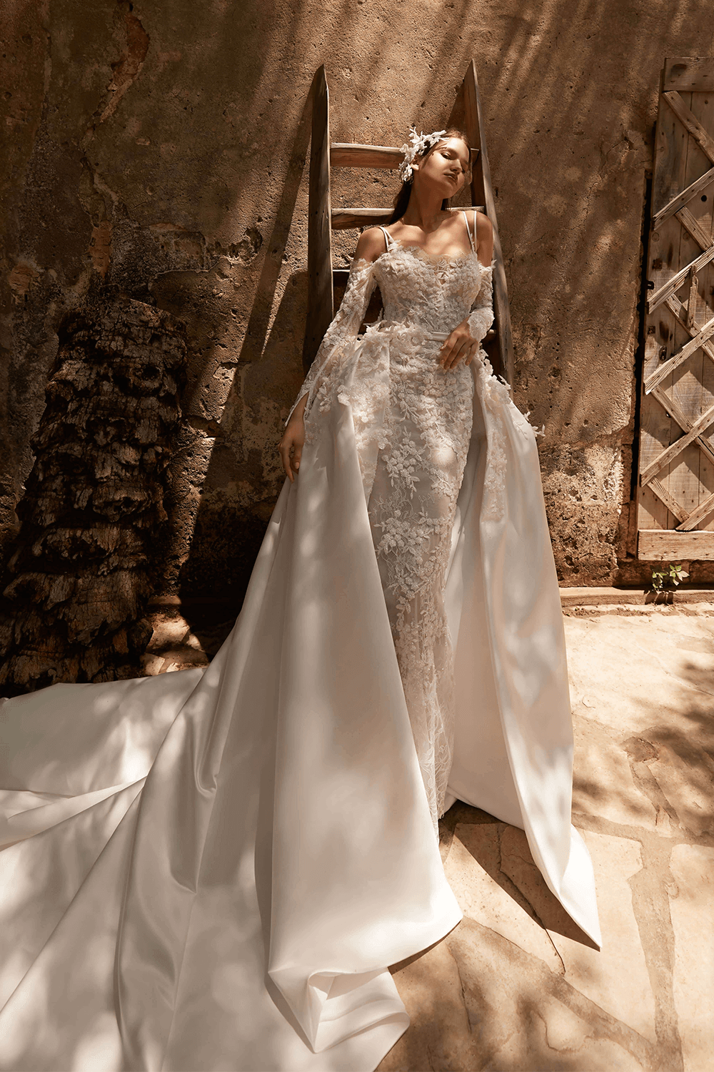 Plume by Kristie, Off Shoulder Lace Dress | Esposa