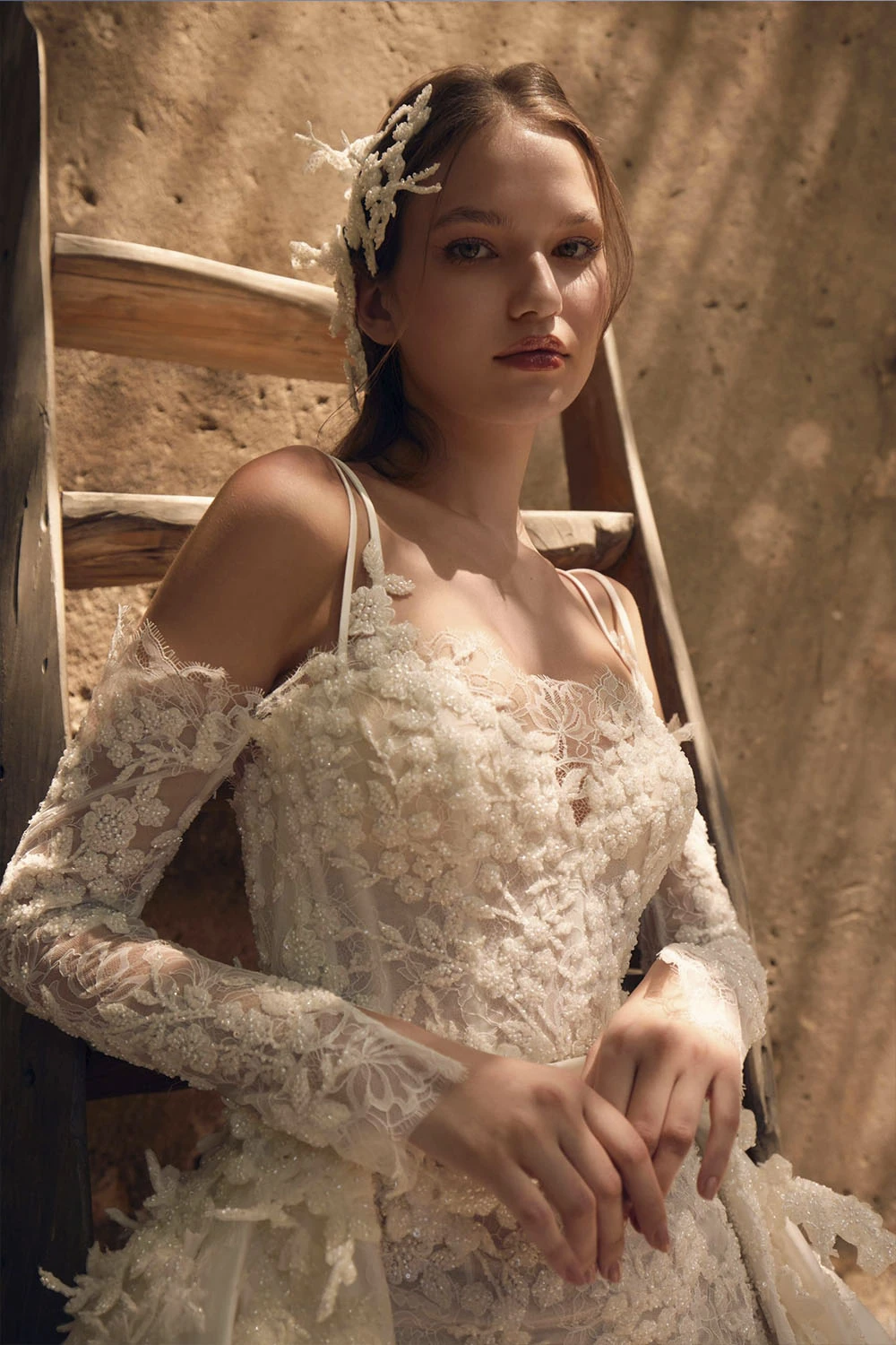 Plume by Kristie, Off Shoulder Lace Dress | Esposa