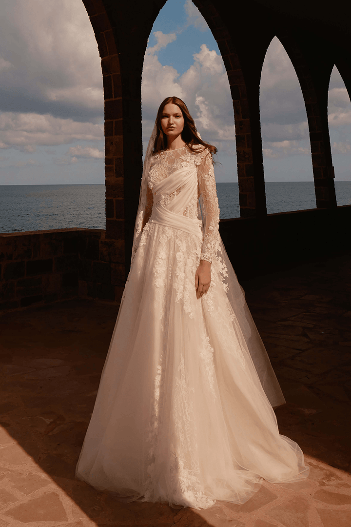 Plume by Kristie, Tulle Bridal Dress | Esposa