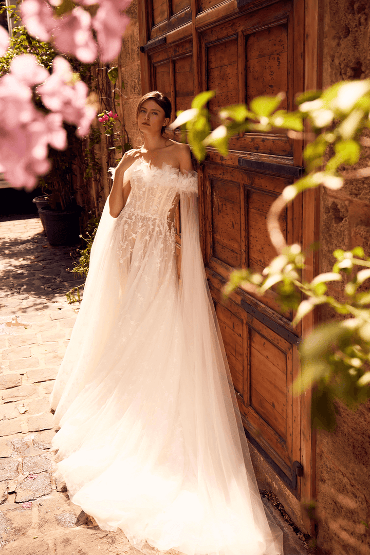 Plume by Kristie, Beaded Tulle Dress | Esposa