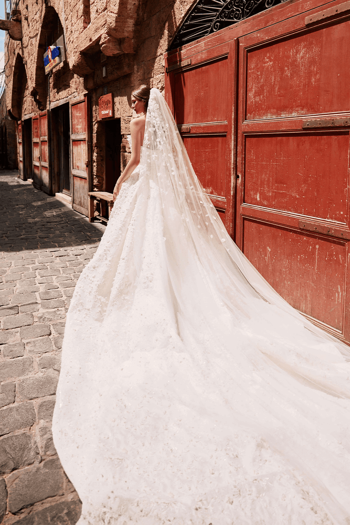 Plume by Kristie, Strapless Bridal Gown | Esposa