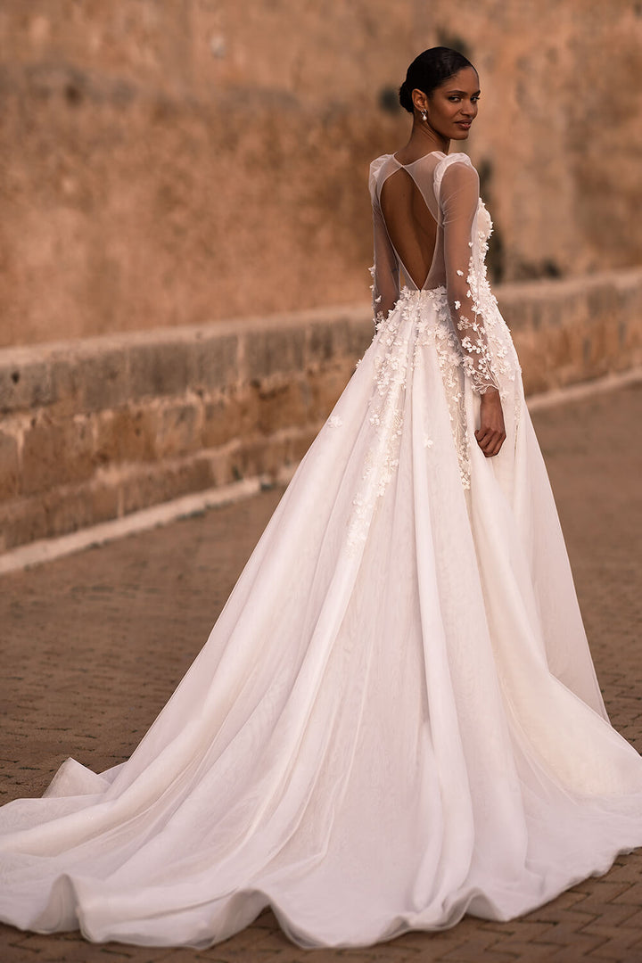 Wona Concept, Elegant Floral Gown | Esposa