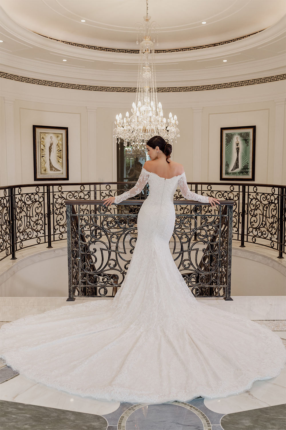 Plume by Kristie, Aston, Elegant Fitted Gown | Esposa