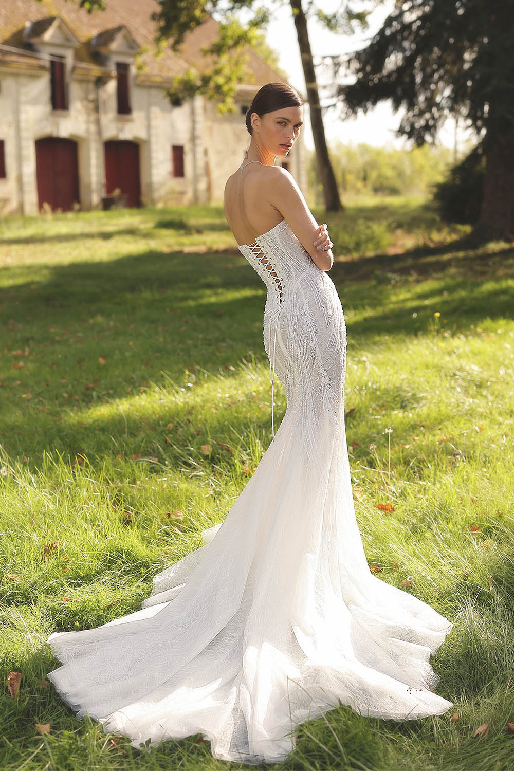 Wona Concept, Atlas, Lace Mermaid Bridal Gown | Esposa