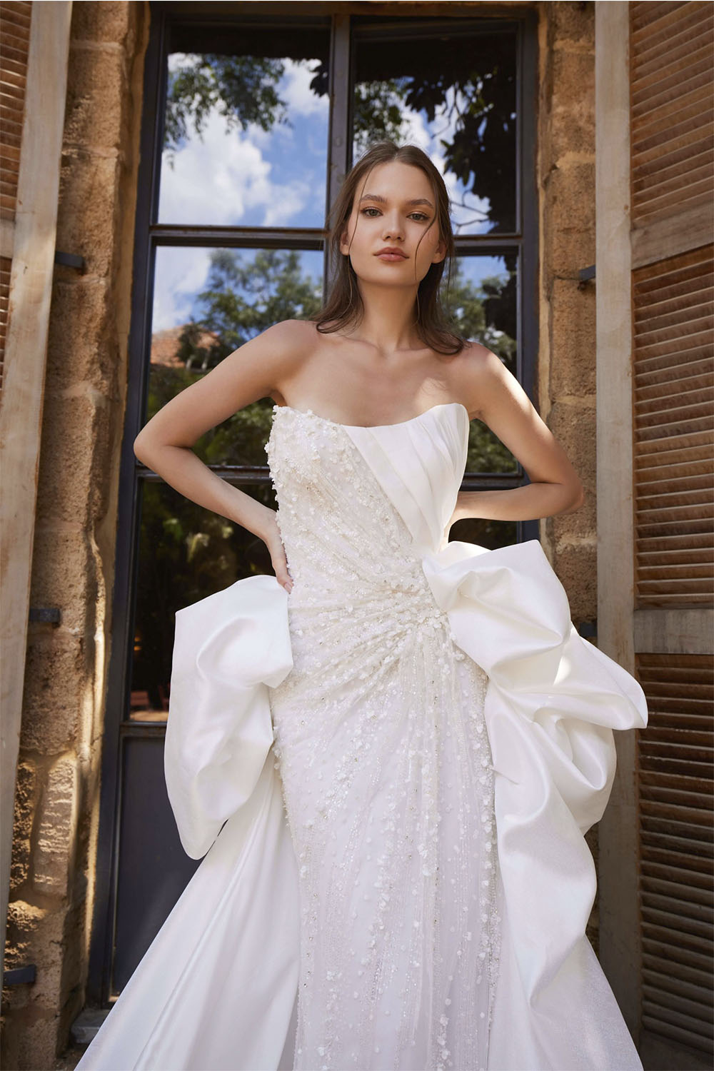 Plume by Kristie, Unique Beaded Dress | Esposa