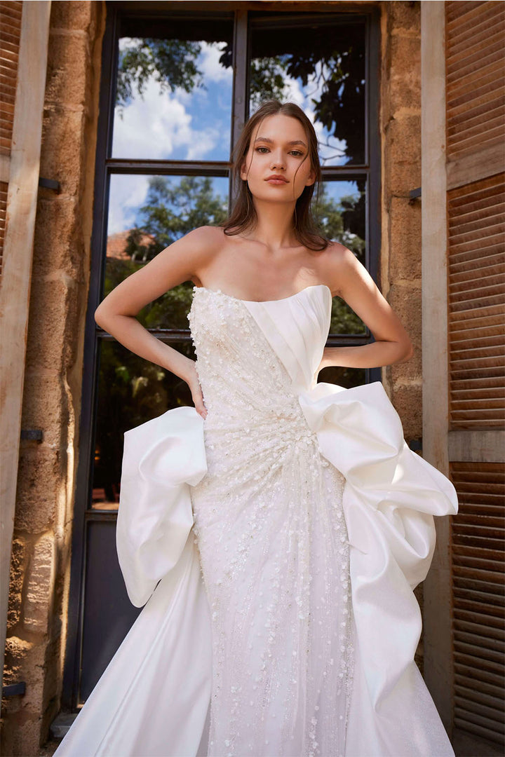 Plume by Kristie, Unique Beaded Dress | Esposa