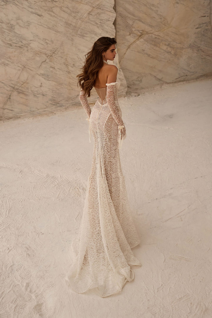 Milla Nova, Audrey, Strapless Lace Corset Gown | Esposa