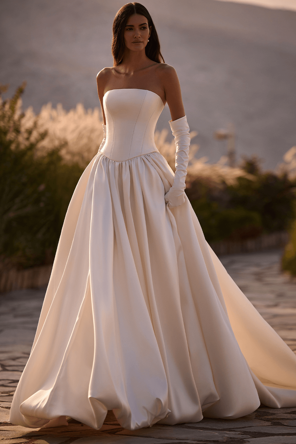 Milla Nova, Sculpted A-line Gown | Esposa