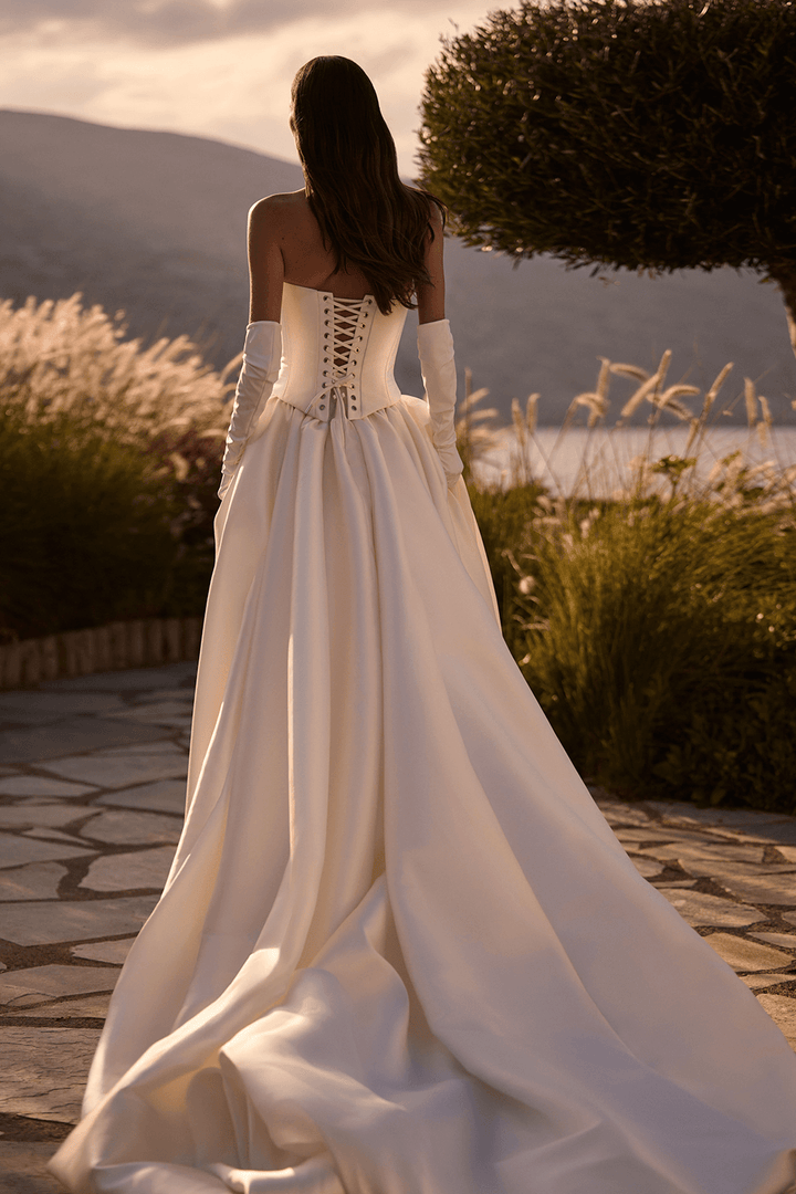 Milla Nova, Sculpted A-line Gown | Esposa