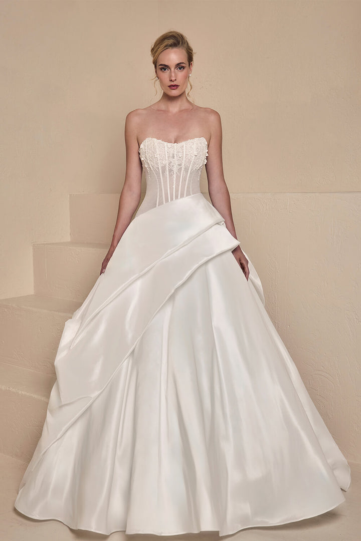 Blush, Strapless Ball Gown | Esposa