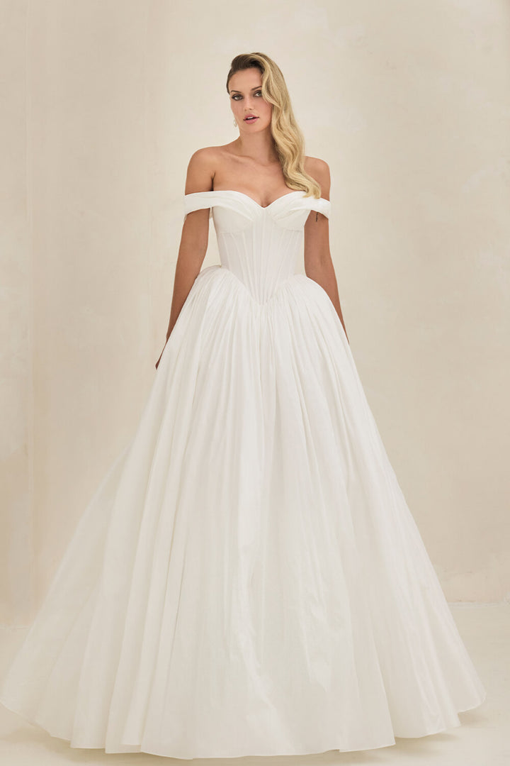 Blush, Off Shoulder Gown | Esposa