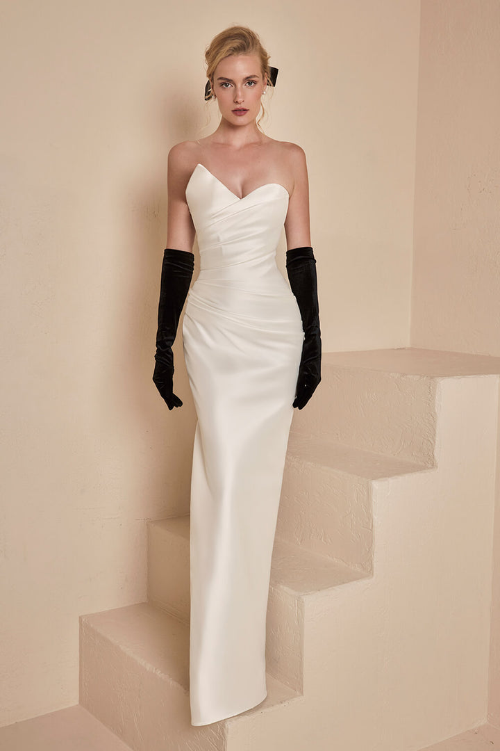 Blush, Satin Bridal Dress | Esposa