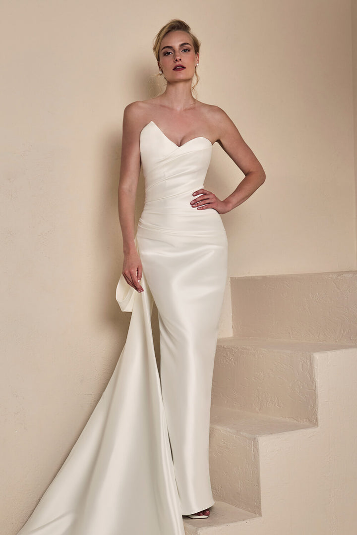 Blush, Satin Bridal Dress | Esposa