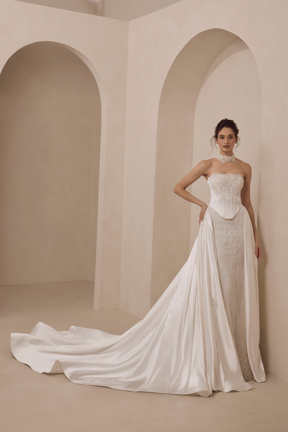 Blush, Sophisticated Straight Gown | Esposa