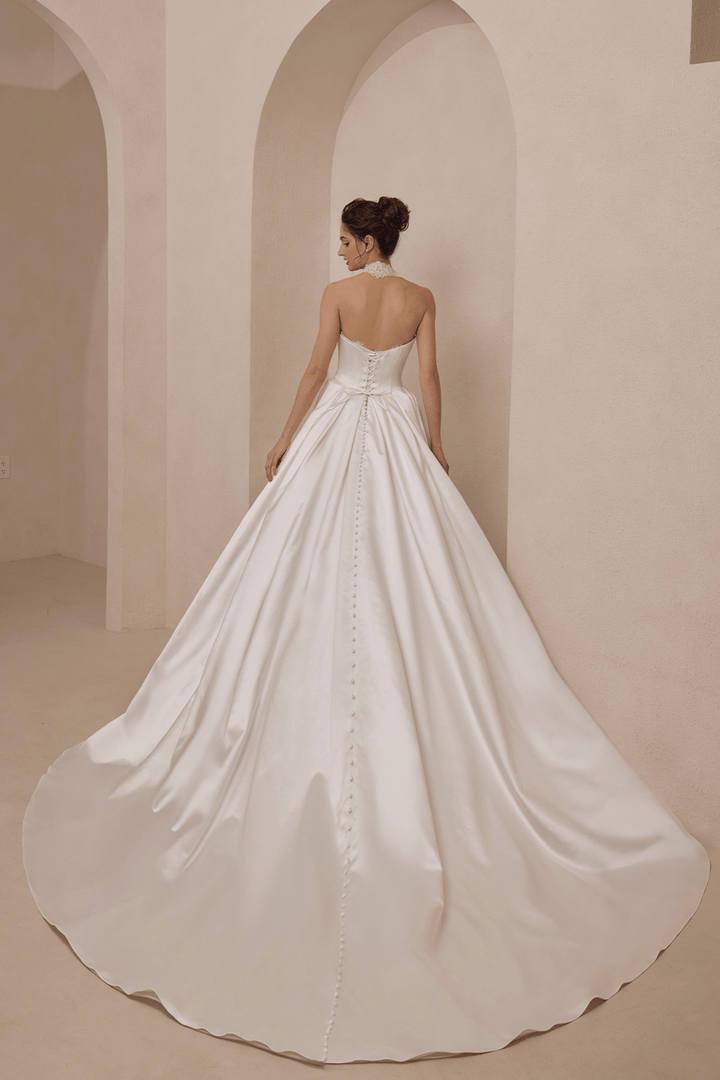 Blush, Sophisticated Straight Gown | Esposa