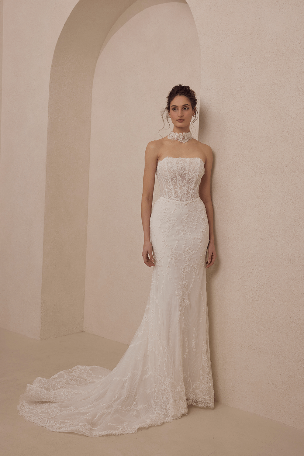 Blush, Sophisticated Straight Gown | Esposa
