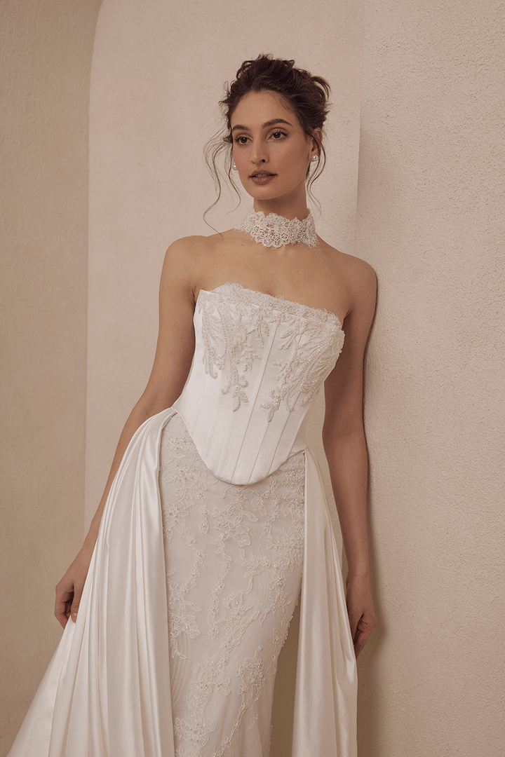 Blush, Sophisticated Straight Gown | Esposa