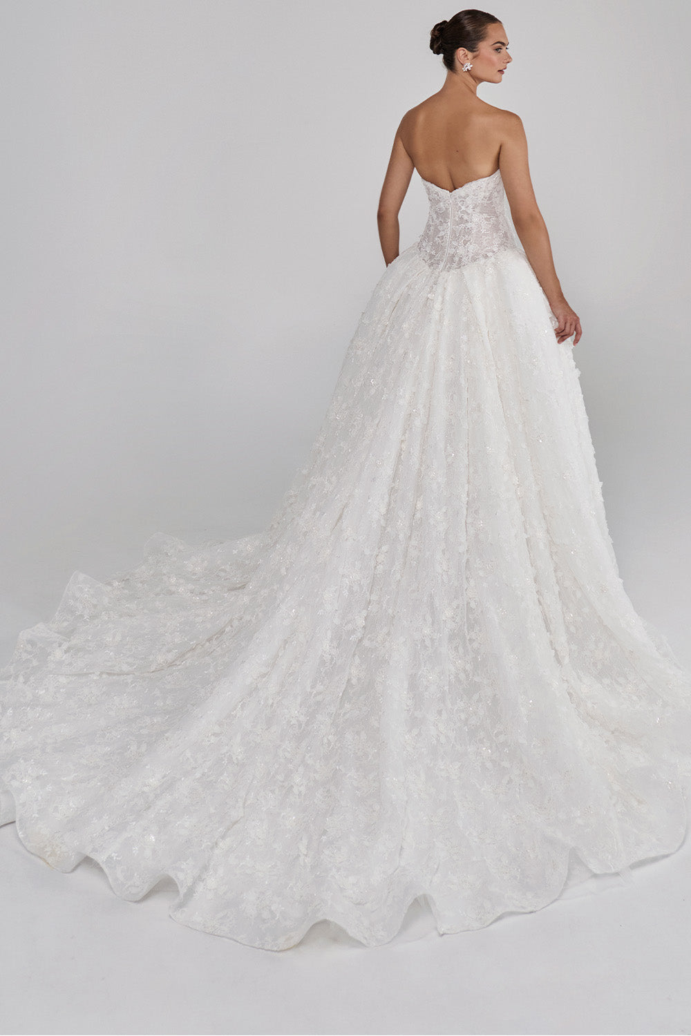 Calla Blanche, Classic Lace Ballgown Dress | Esposa