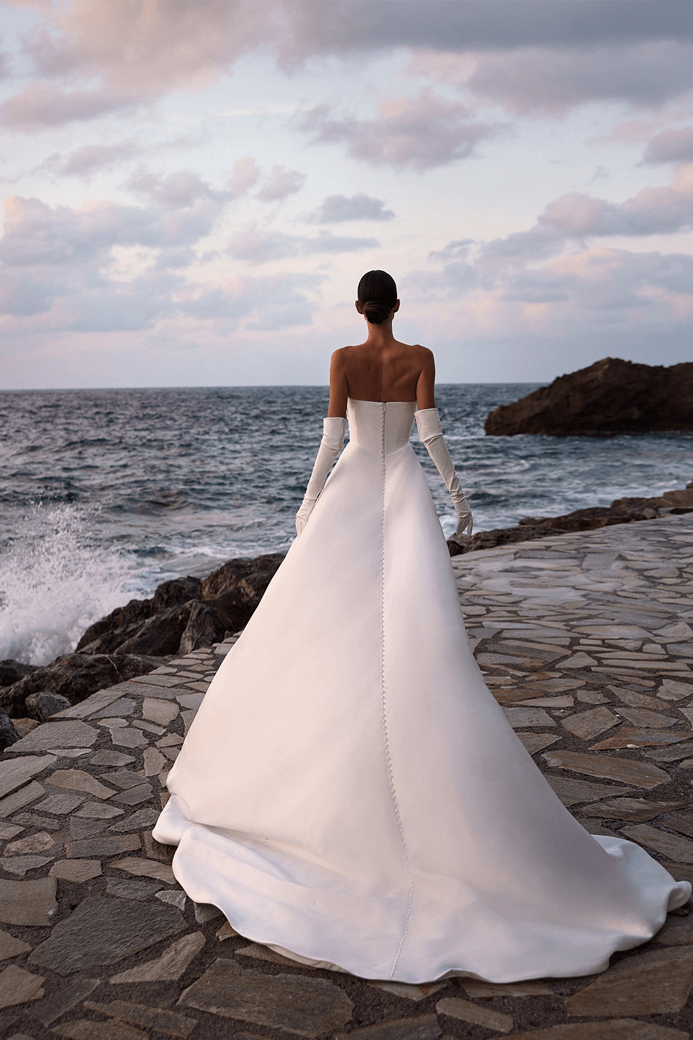 Milla Nova, Sleek A-line Gown | Esposa