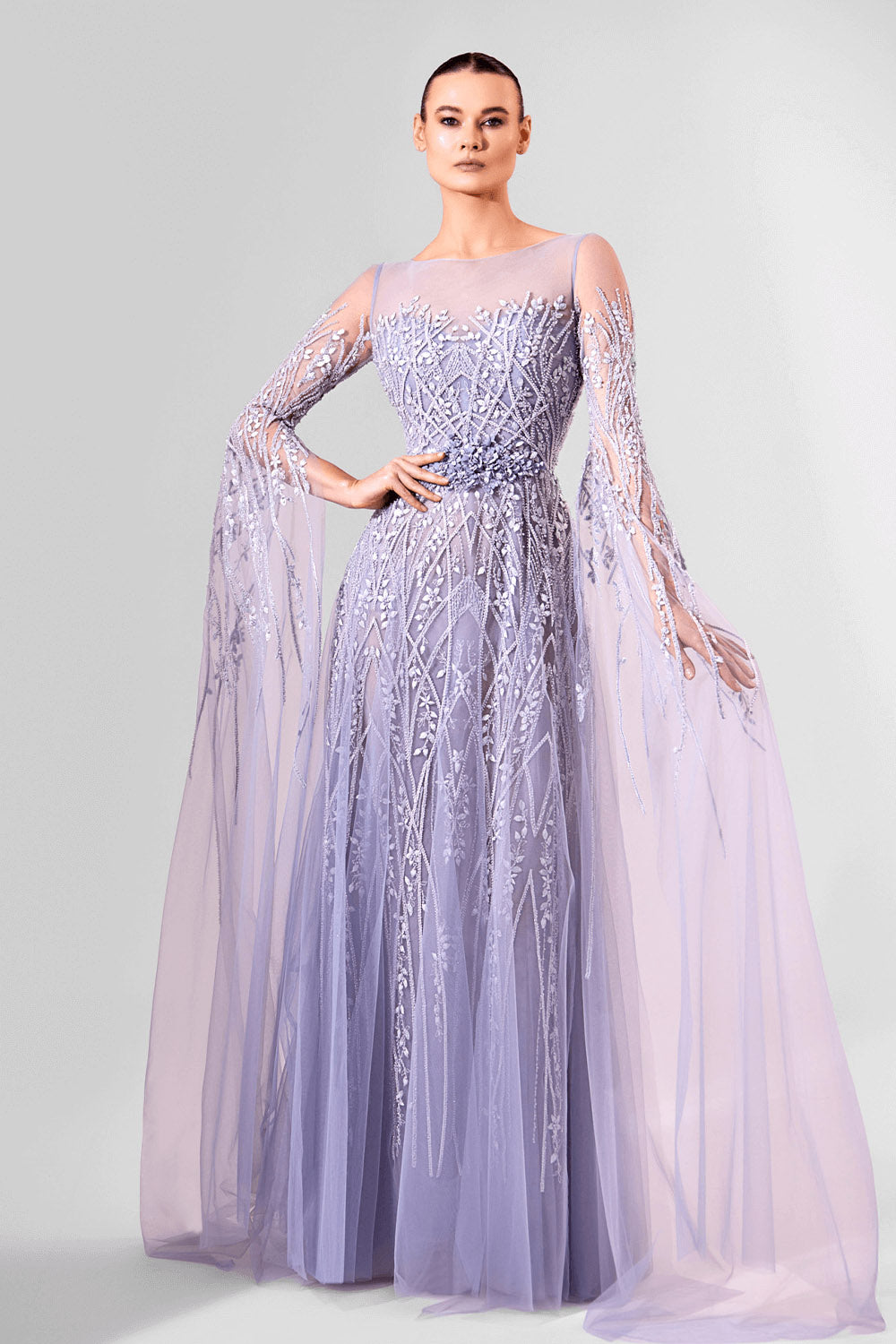 Bilal El Dana, Elegant Tulle Gown | Esposa